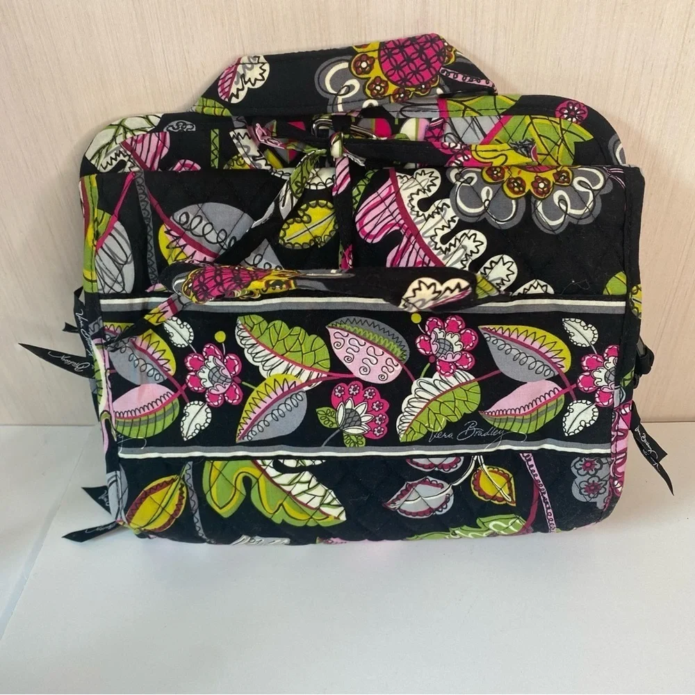 NWT Vera Bradley Hanging Organizer Moon Blooms Travel Bag Retired Pattern